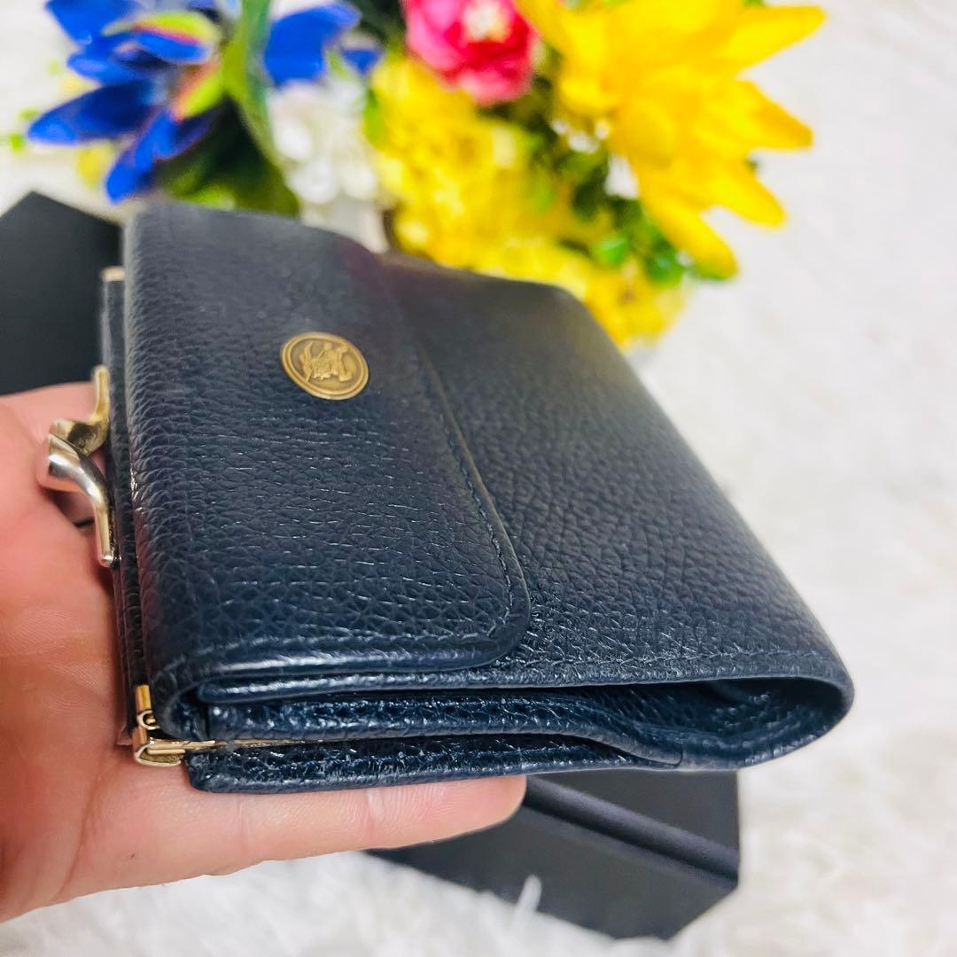 BURBERRY✨バーバリー✨財布✨ノバチェック✨がま口✨シャドーホース✨金具✨