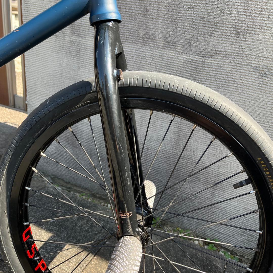 BMXフラットランド　アーレスバイクエスキルフレーム　クラクプロファイルチタン
