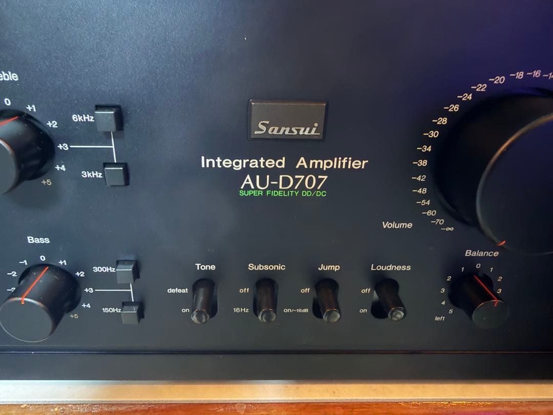 SANSUI AU-707D 訳あり