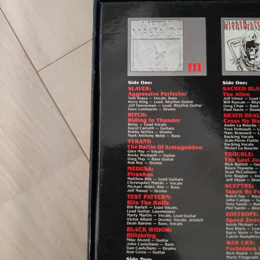 Slayer メガデスl massacre スレイヤー レコード