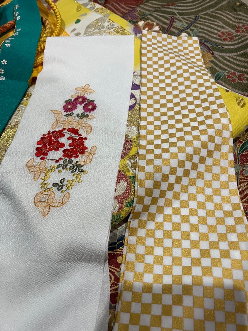 モンキーメガネ✨お振袖フルセット➕長襦袢のセット✨全通帯✨