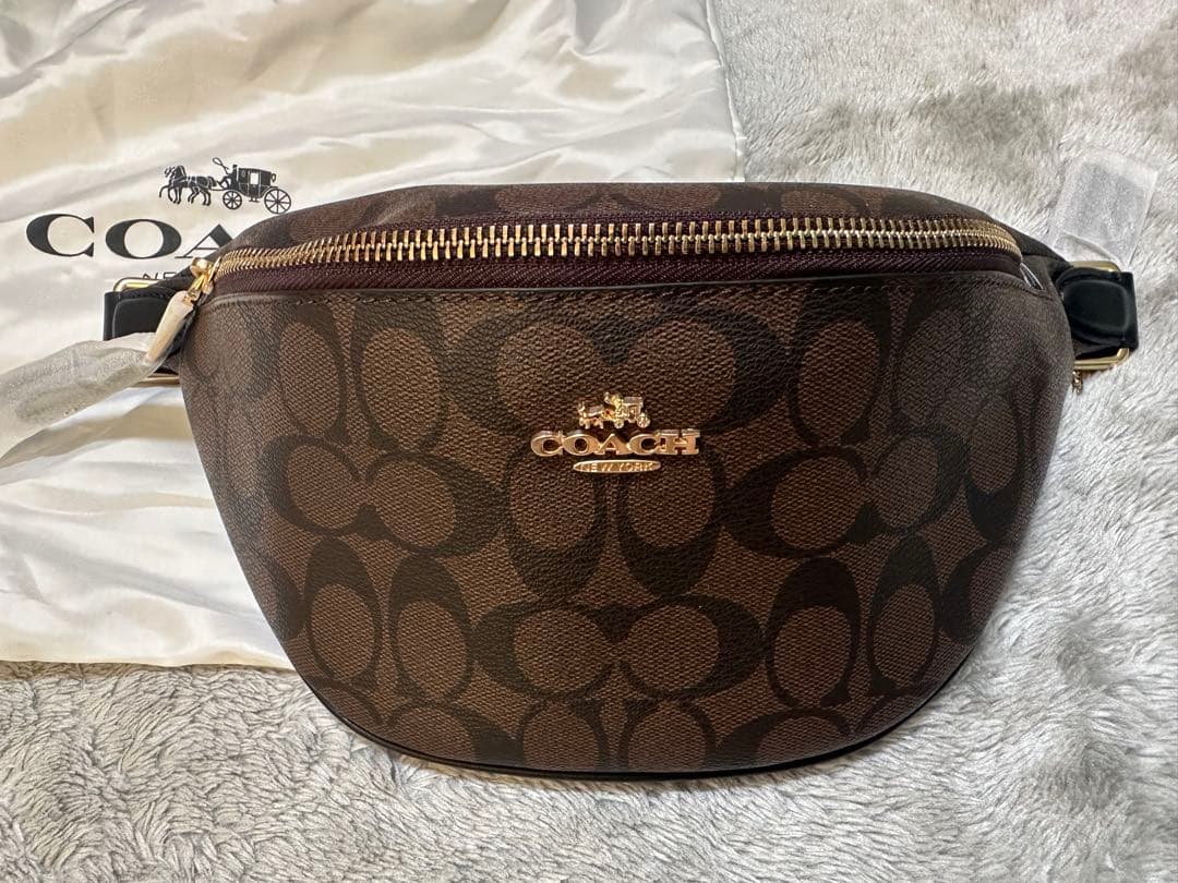 27日までガルチュウ！COACH ボディバッグ・ウエストポーチ ブラウン