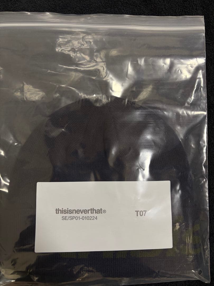 thisisneverthat ビーニー ネイビー 未使用