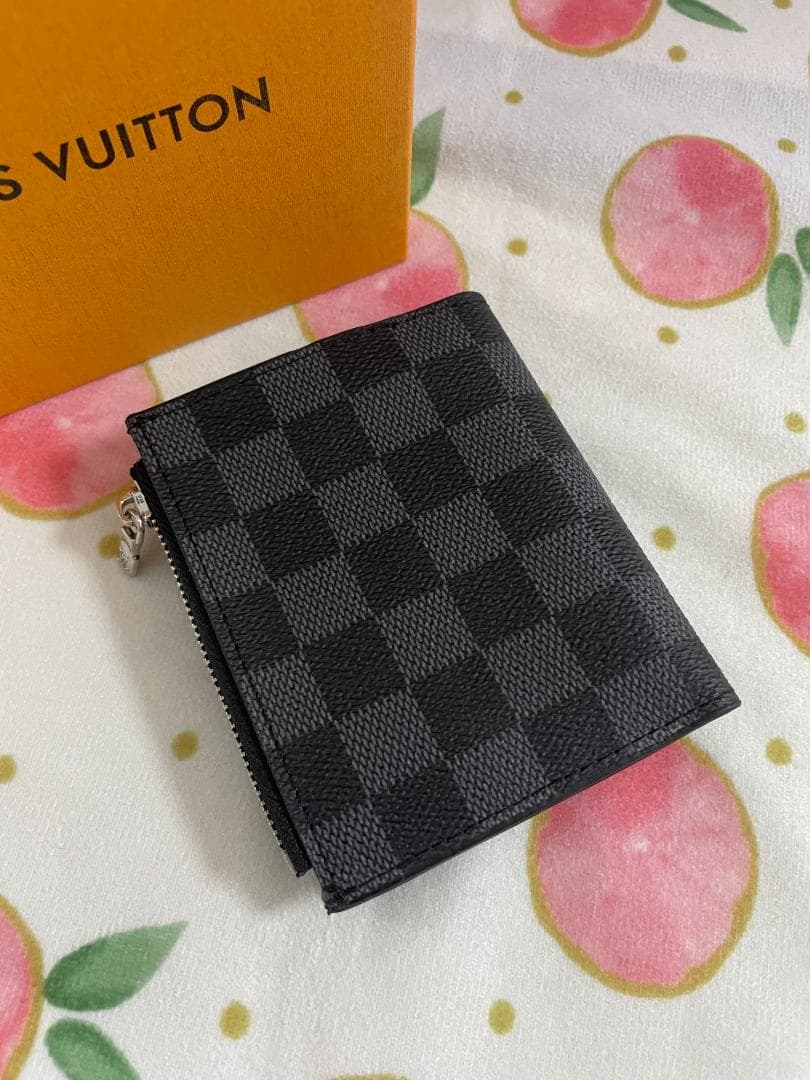 ダミエ　ポルトフォイユスマート　二つ折り財布