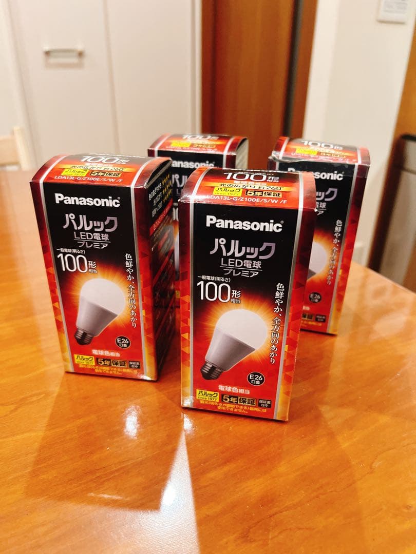 パナソニック LED電球 プレミア E26口金 電球100形4個セットバラ売り×