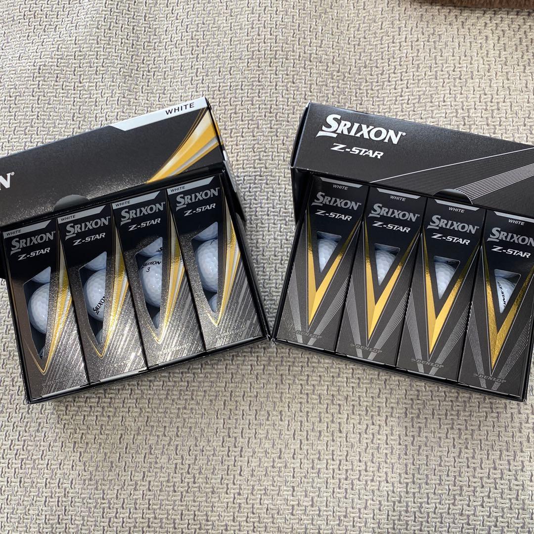 Srixon Z-STAR ホワイト 12個入り2ダース
