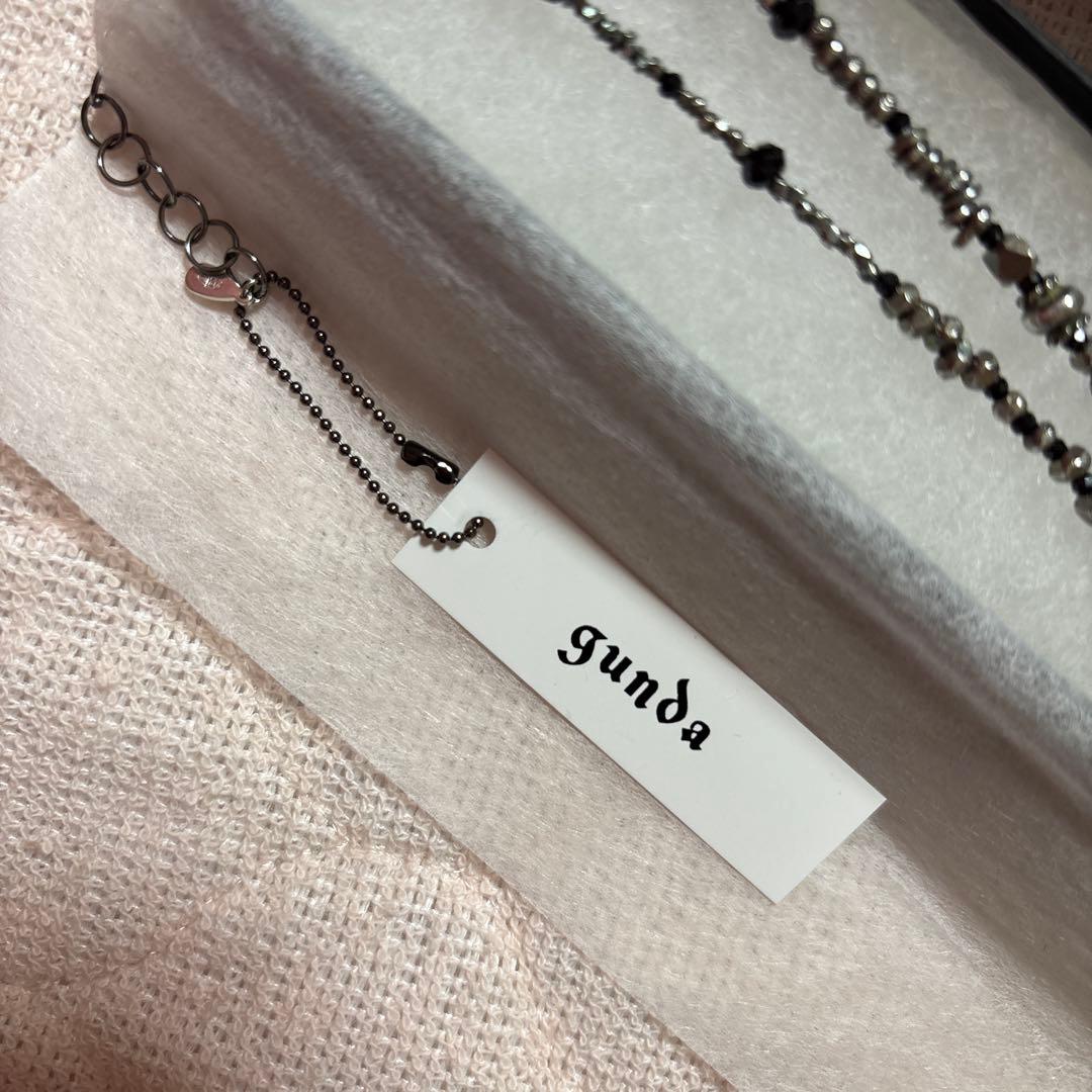 【新品】gunda CLUSTER NECKLACE [クラスター ネックレス]