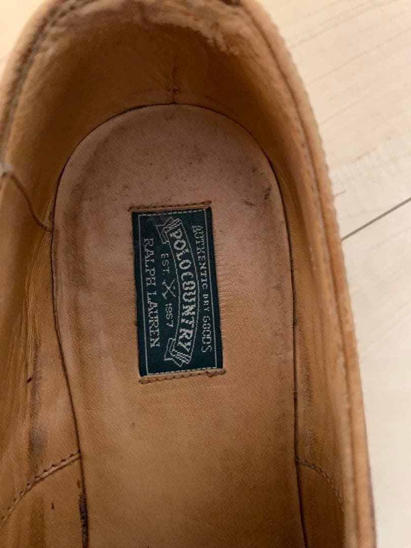 Polo COUNTRY U チップヴィンテージシューズ レザーシューズ