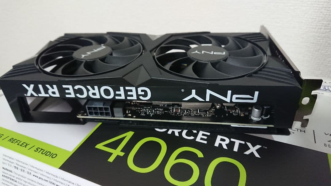 グラフィックボード・グラボ・ビデオカード PNY GeForce RTX 4060 8GB