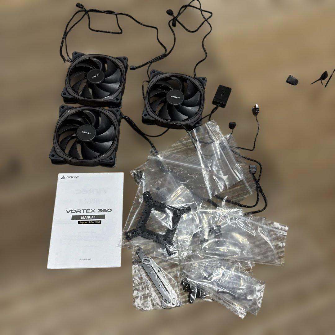 Antec Vortex 360 ARGB オールインワン液体クーラー