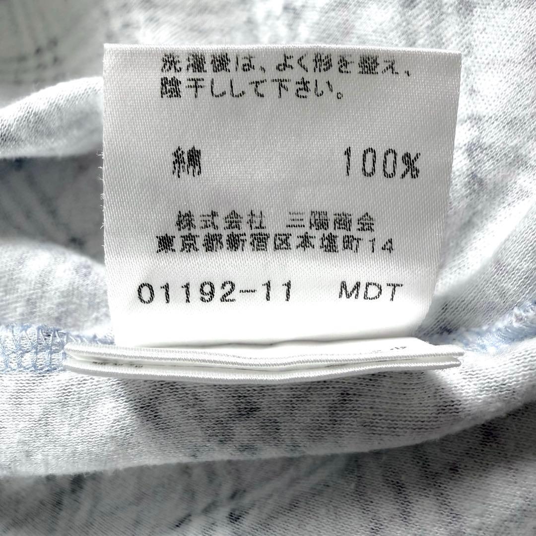 y2k✨ バーバリーブルーレーベル ノバチェック 半袖 カットソー Mサイズ