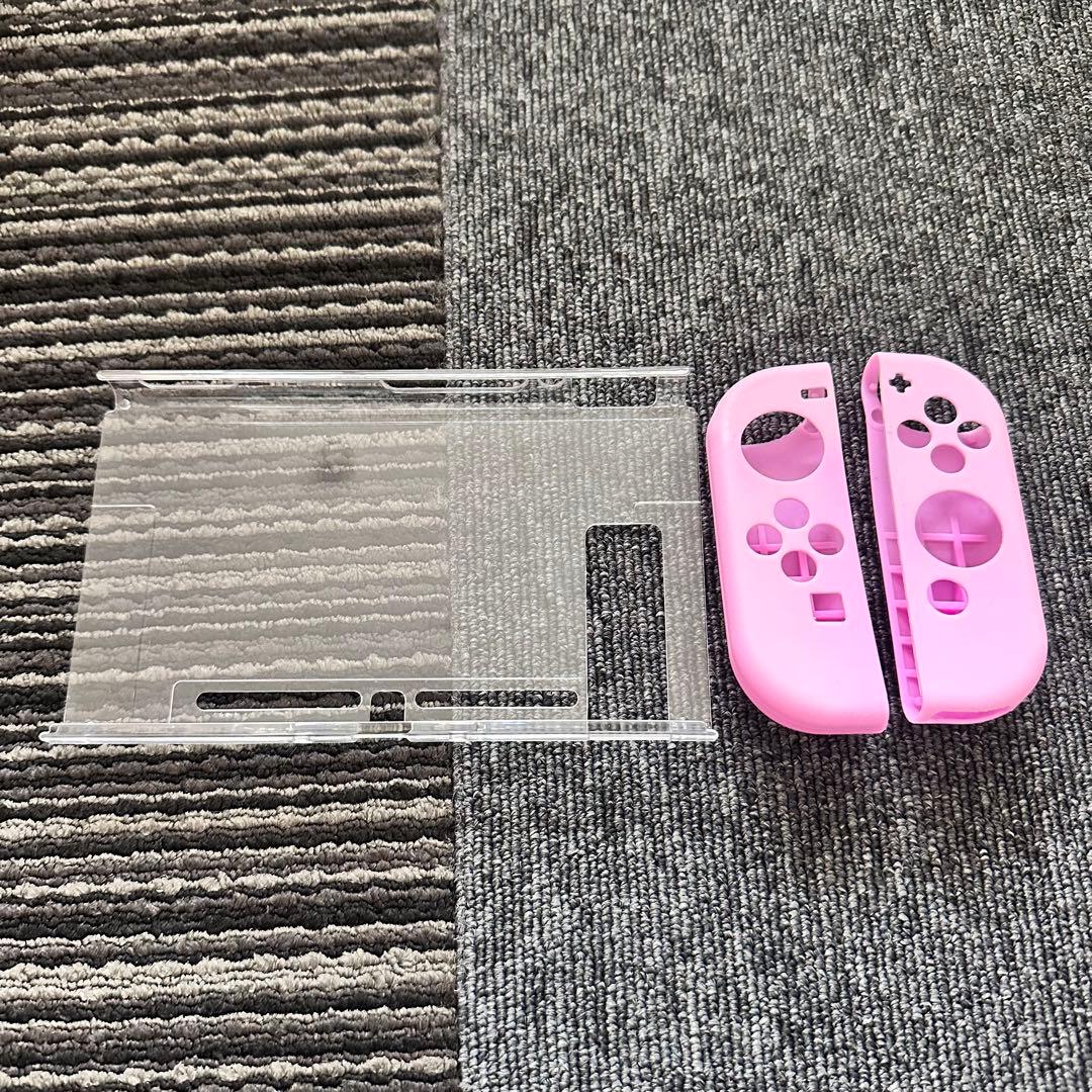 Nintendo Switch本体グレー•LANアダプター•microSDセット