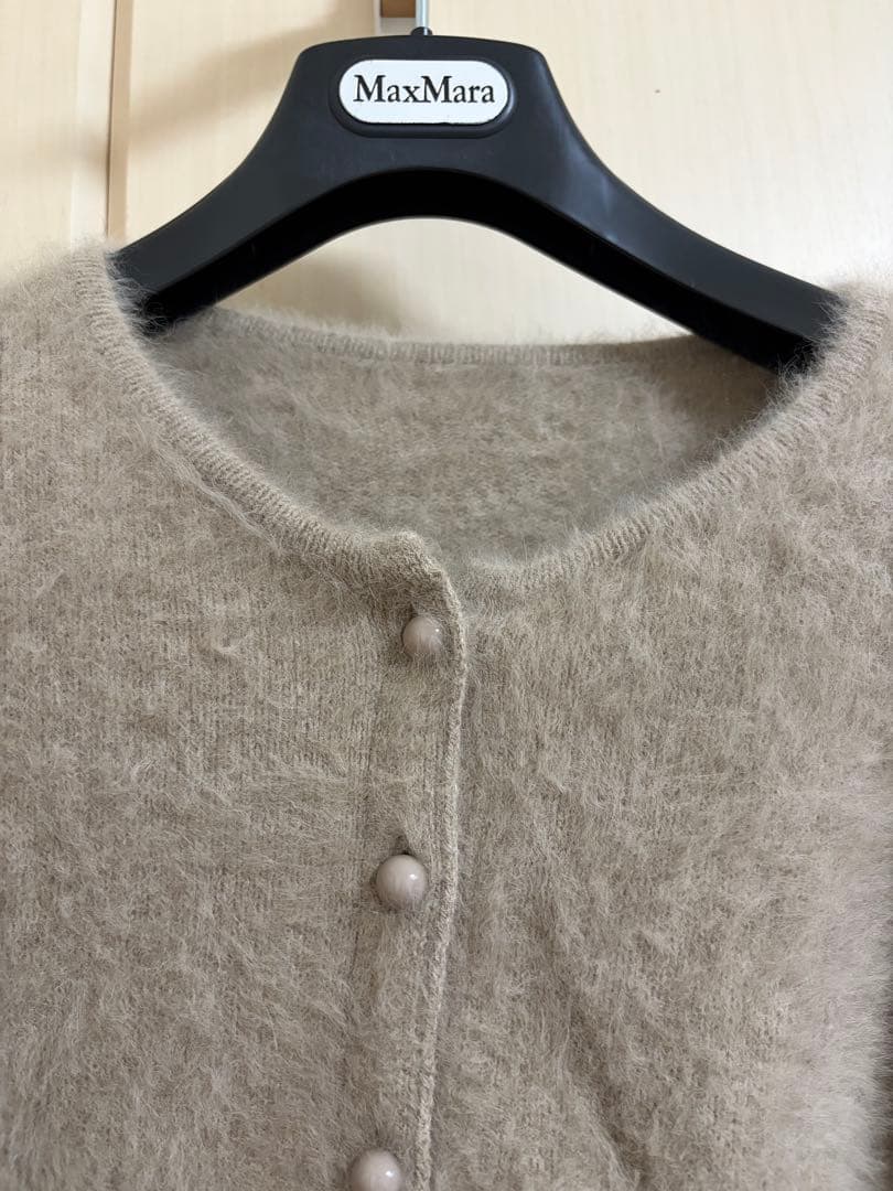 【LOULOU WILLOUGHBY】美品⁂クルーカーディガン