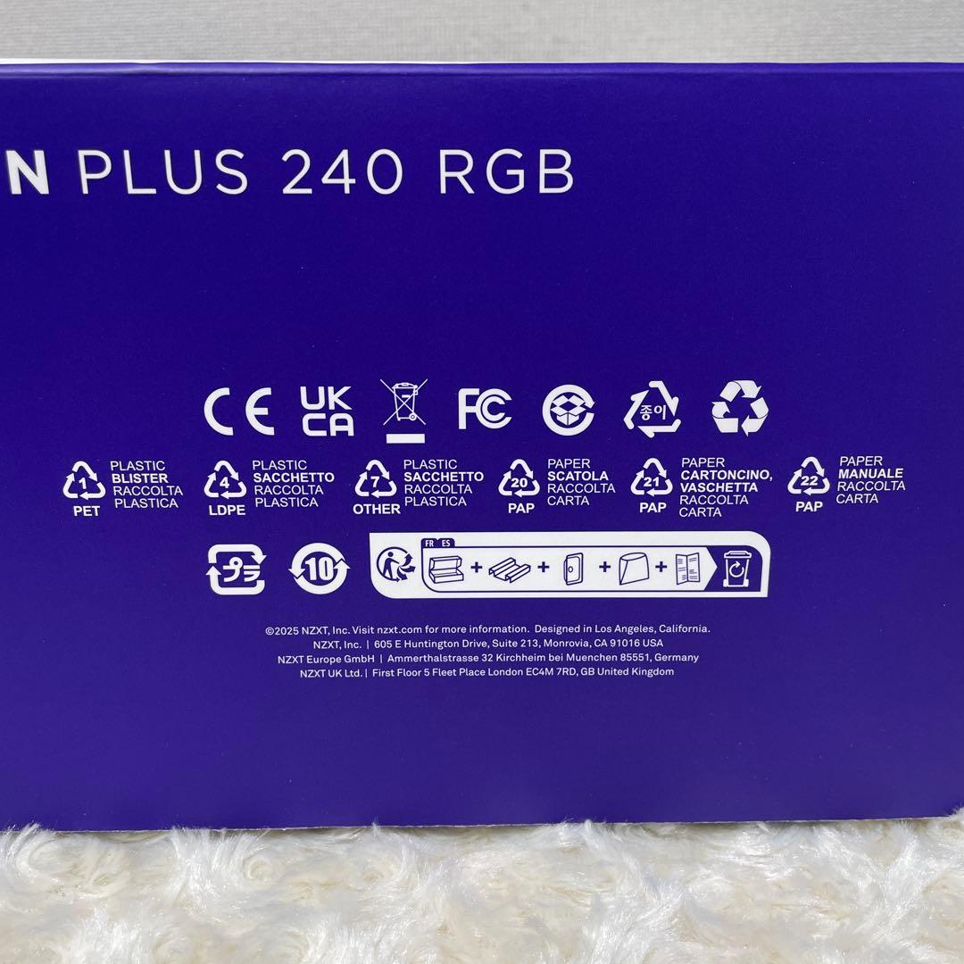 NZXT KRAKEN 240 RGB 簡易水冷 CPUクーラー