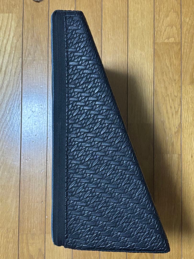 SANTERPLUS 三角形エクササイズクッション 黒