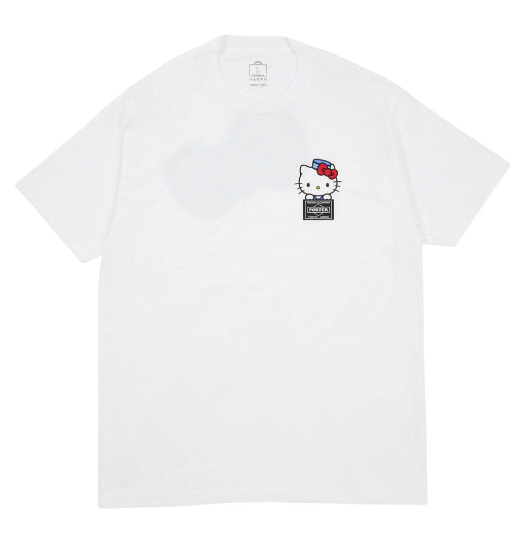 PORTER × HELLO KITTY Tシャツ吉田カバン（ヨシダカバン）L