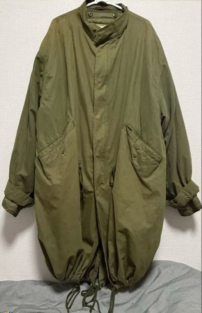 M-65 / M-51 サンプル品 フィッシュテール モッズコート オリーブ
