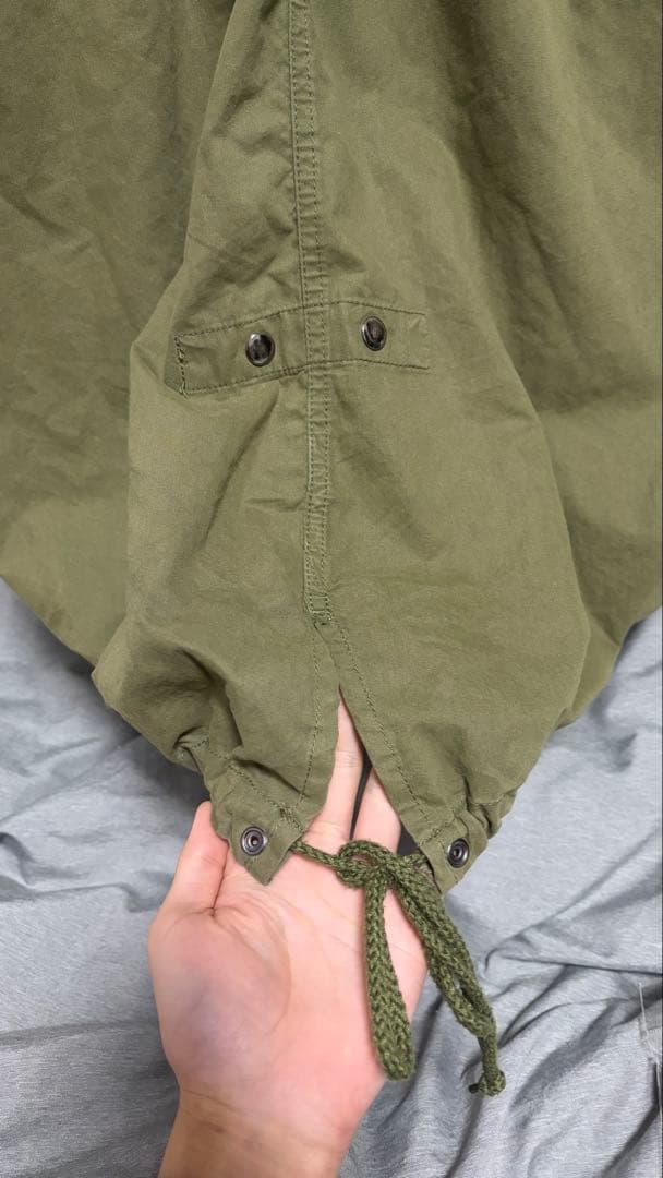 M-65 / M-51 サンプル品 フィッシュテール モッズコート オリーブ