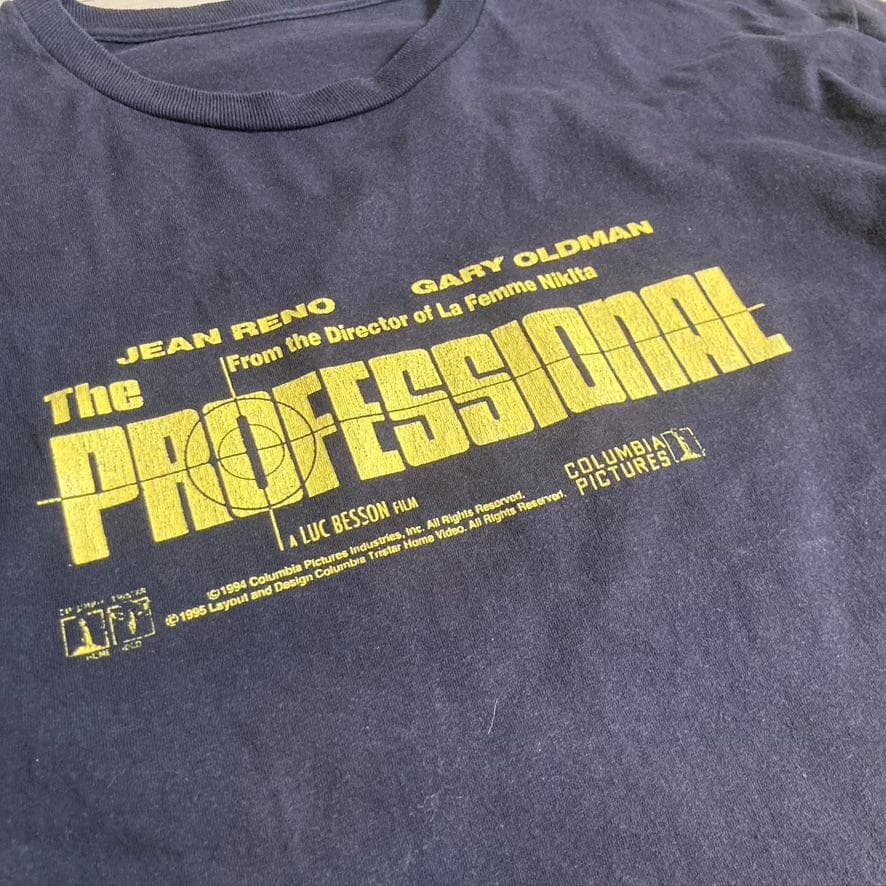 LEON ビンテージ 映画Tシャツ 長袖 ロンT レオン ファイトクラブ野村訓市
