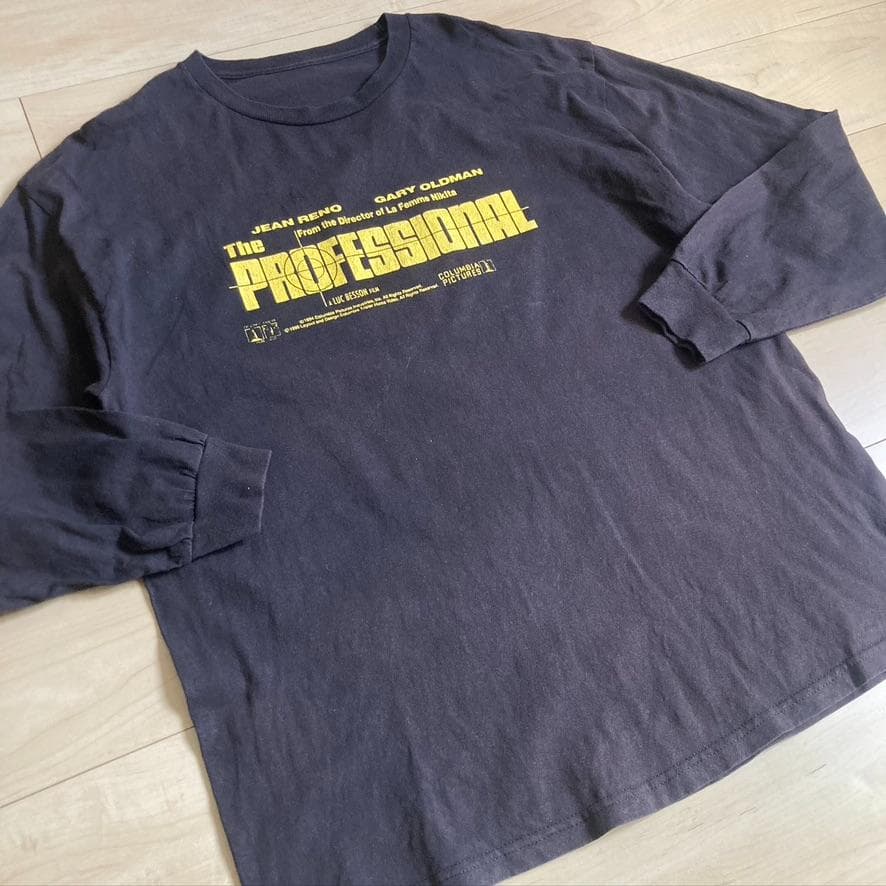LEON ビンテージ 映画Tシャツ 長袖 ロンT レオン ファイトクラブ野村訓市
