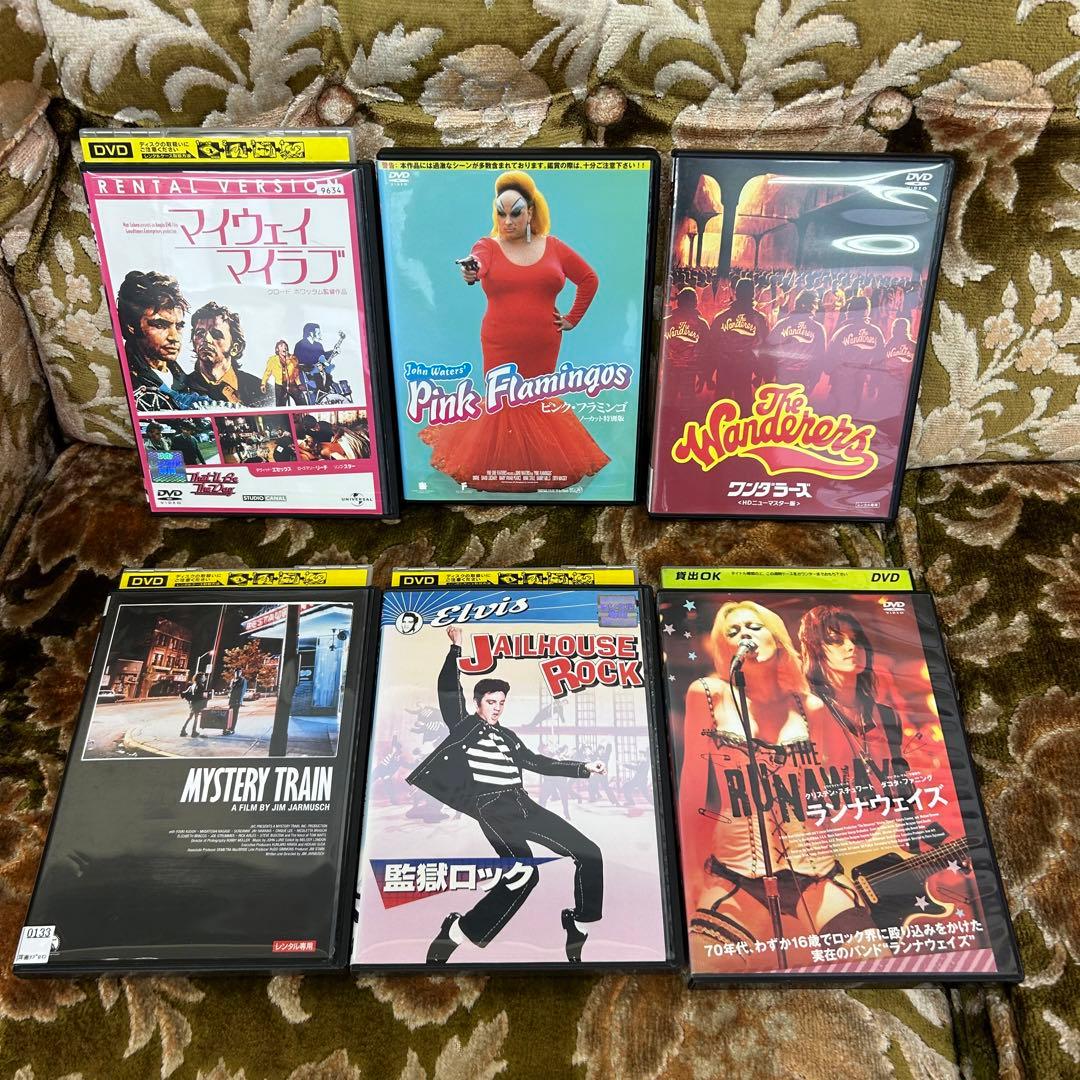 ロックンロールDVD 6本セット　レンタルアップ
