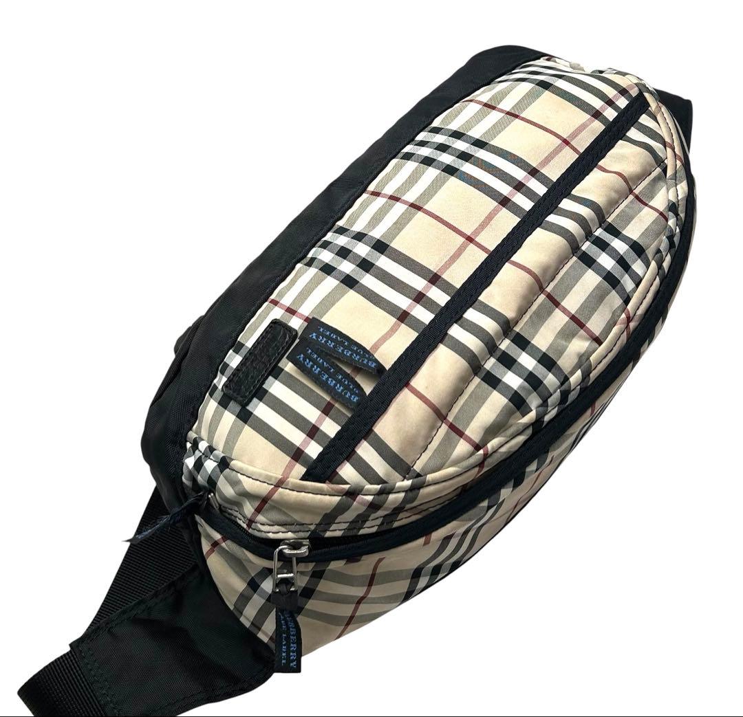 BURBERRY BLUE LABEL ボディバッグ　ノバチェック　激レア
