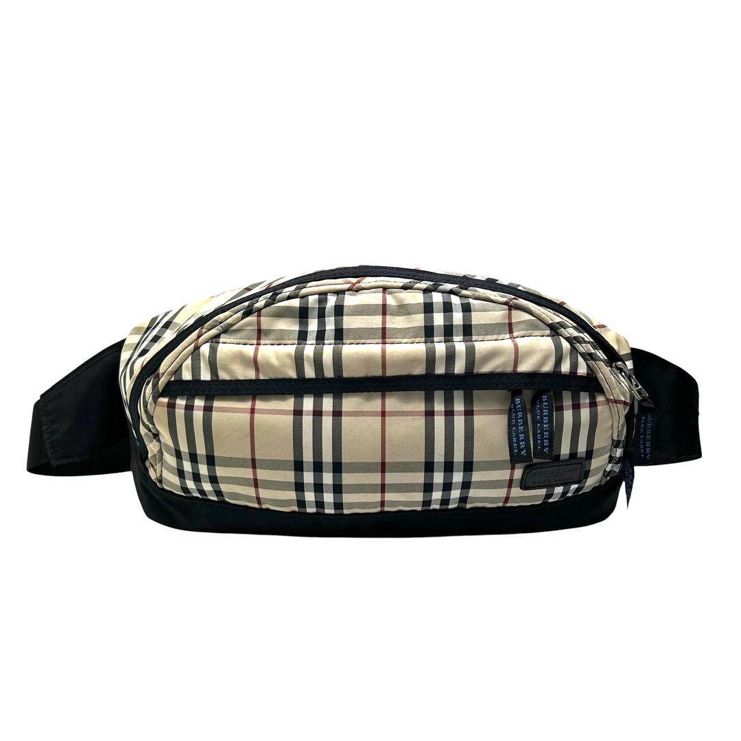 BURBERRY BLUE LABEL ボディバッグ　ノバチェック　激レア