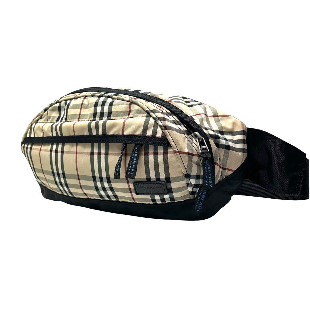 BURBERRY BLUE LABEL ボディバッグ　ノバチェック　激レア