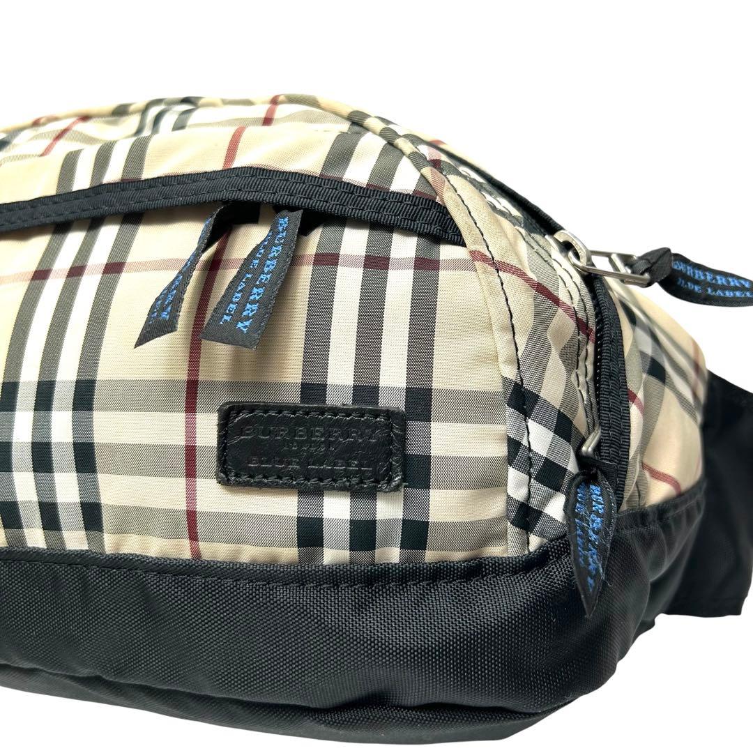 BURBERRY BLUE LABEL ボディバッグ　ノバチェック　激レア