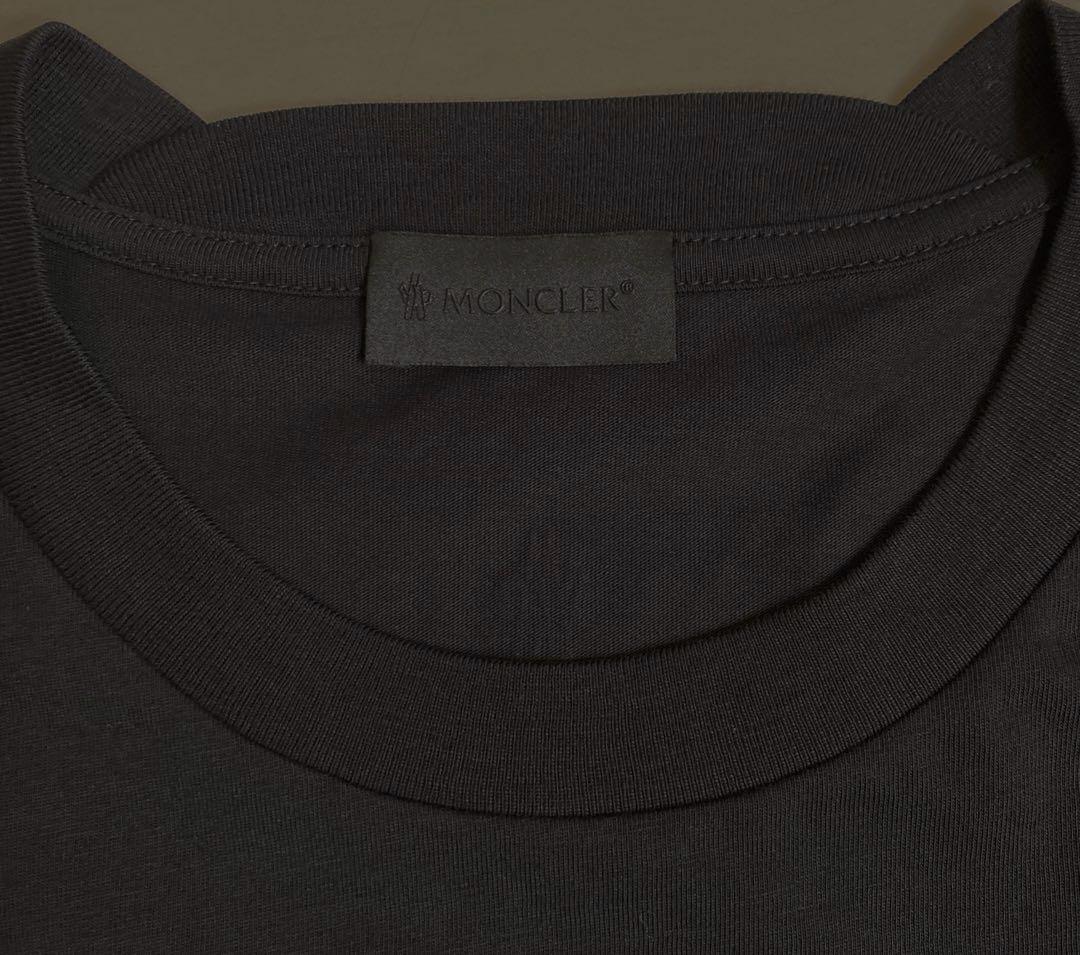 あ*ら様 MONCLER ブラック Tシャツ 半袖