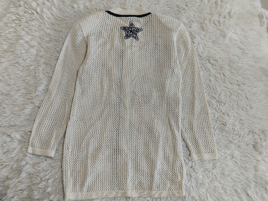Blumarine　ブルマリン　カーディガン　薄手　貝柄　サイズ40