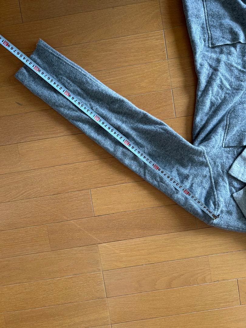 クルチアーニ　ウール　グレー テーラードジャケット