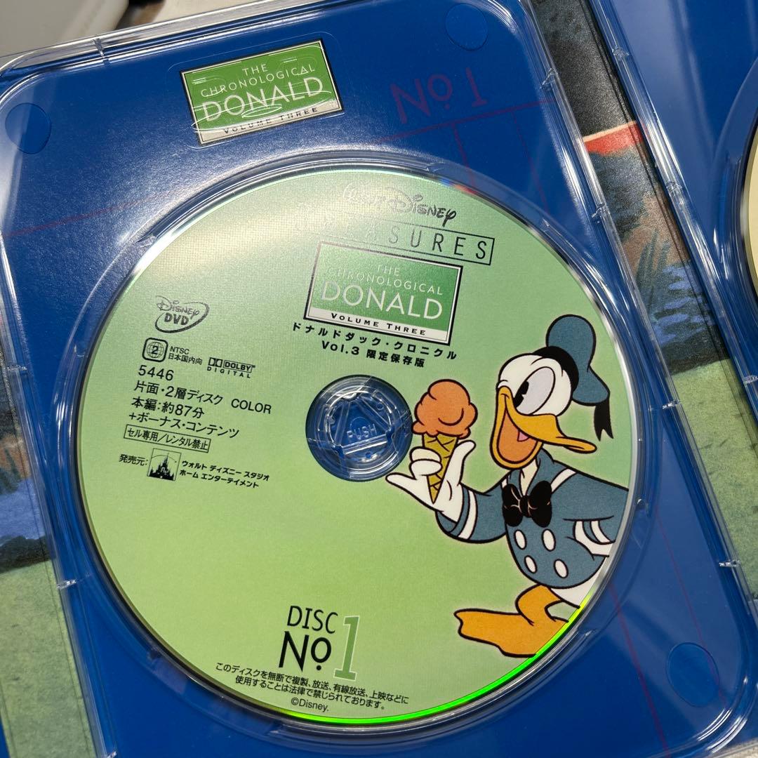 ドナルドダック・クロニクル　限定保存版　Vol.1〜3 DVD2枚組3点セット
