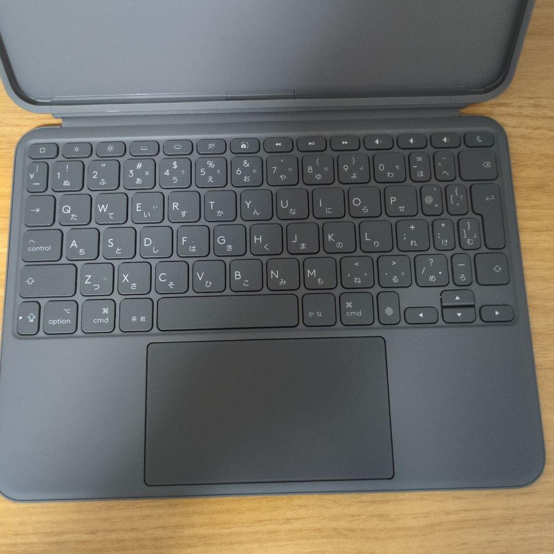 Logitech Combo Touch グレー iPadケース