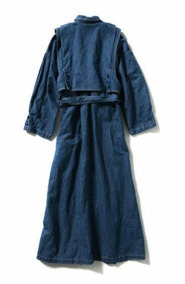 May様☆新品タグ付き fill the bill デニム トレンチコート