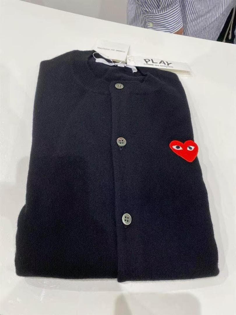 PLAY COMME des GARCONS カーディガンXLサイズ#1