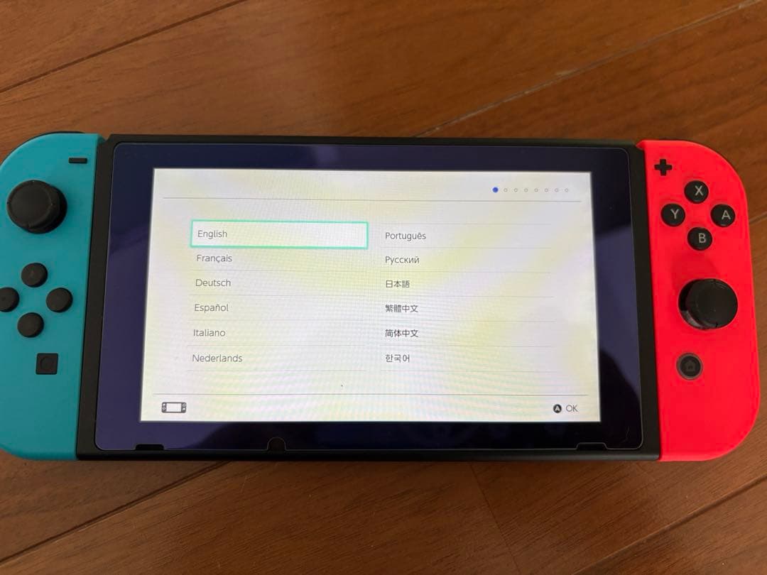 Nintendo Switch 赤/青 本体 プロコン、ケース付