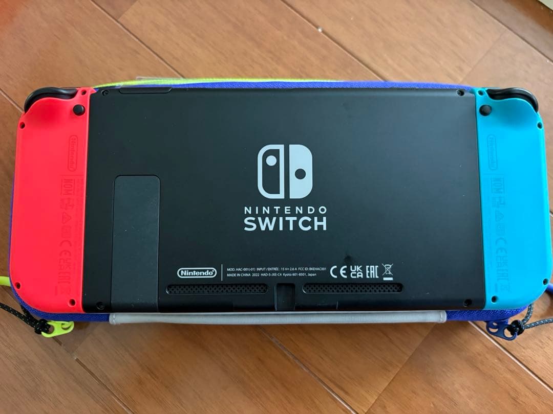 Nintendo Switch 赤/青 本体 プロコン、ケース付