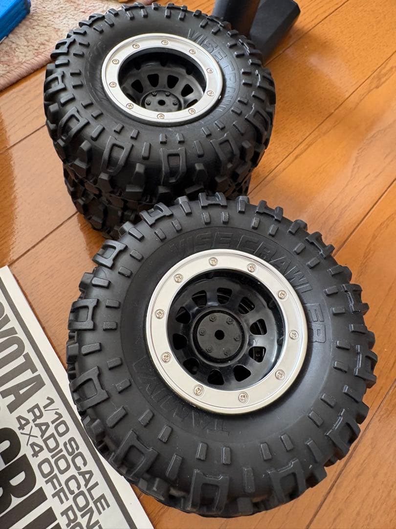安*介様 タミヤ CR-01 ランドクルーザー40 メカセット レアオプション付