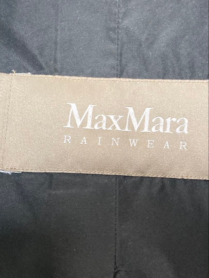 MaxMara マックスマーラ ロング　トレンチコート　黒　M コート　美品