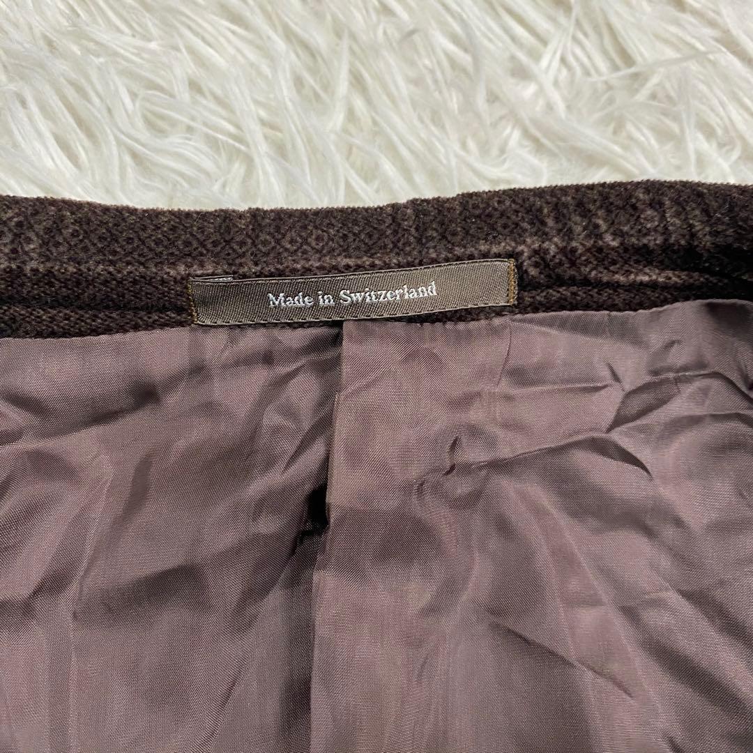 極美品✨希少2XL エルメネジルドゼニア ベロアストレッチテーラードジャケット