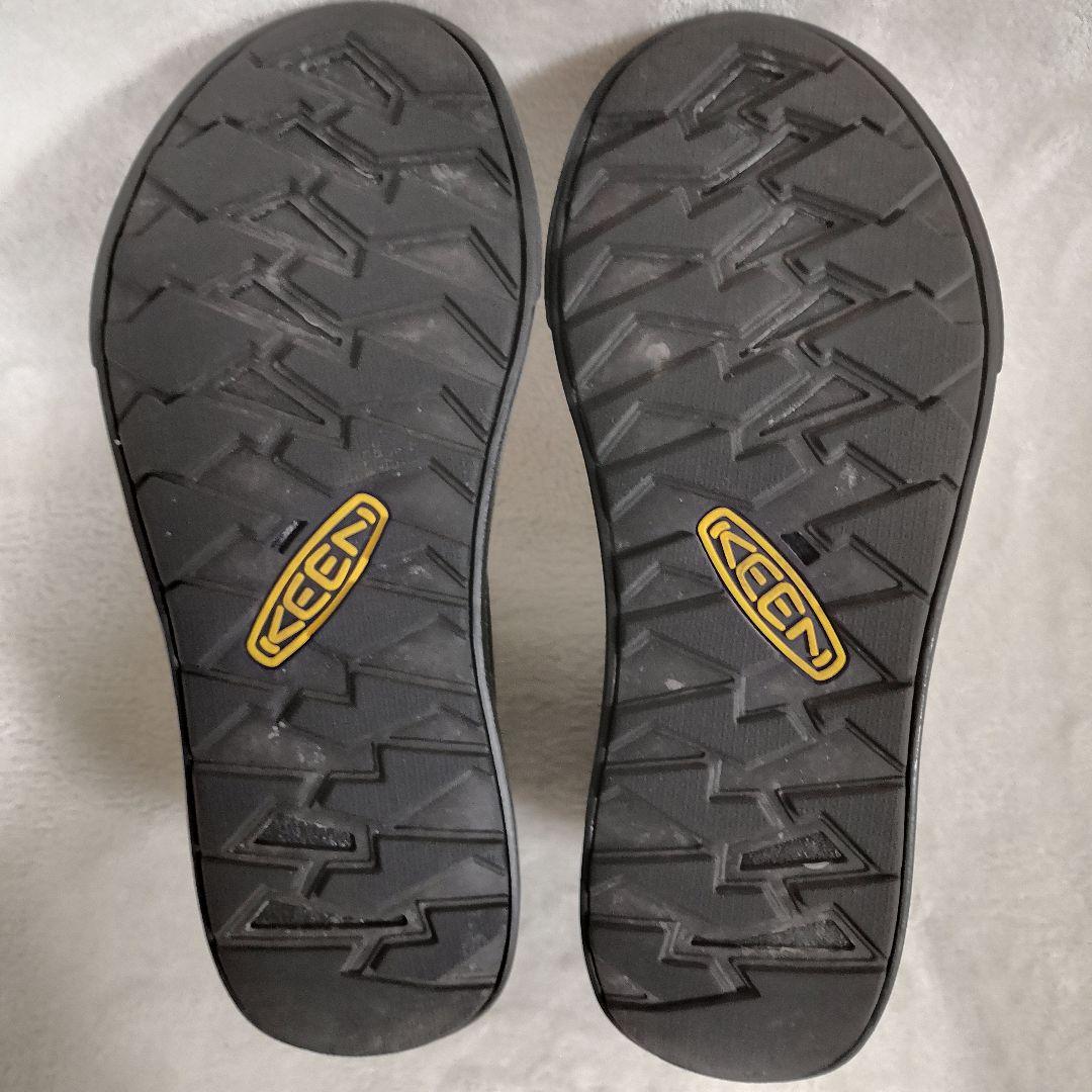 極美品 KEEN エレナ チェルシーブーツ 軽量　 防水 ブラック 22.5cm