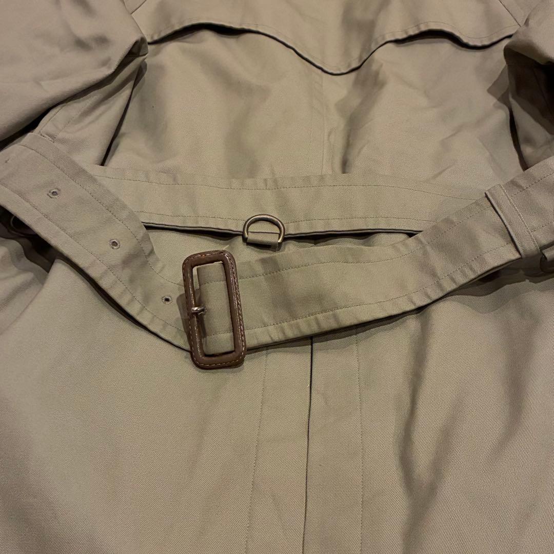 Burberry トレンチコート ノバチェック S ベルト付き カーキ 玉虫色