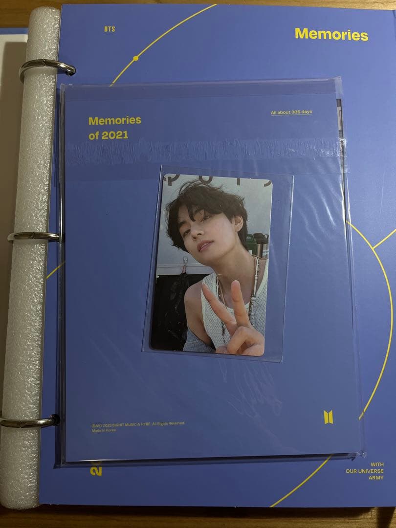BTS Memories of 2021 抜けなし テテ