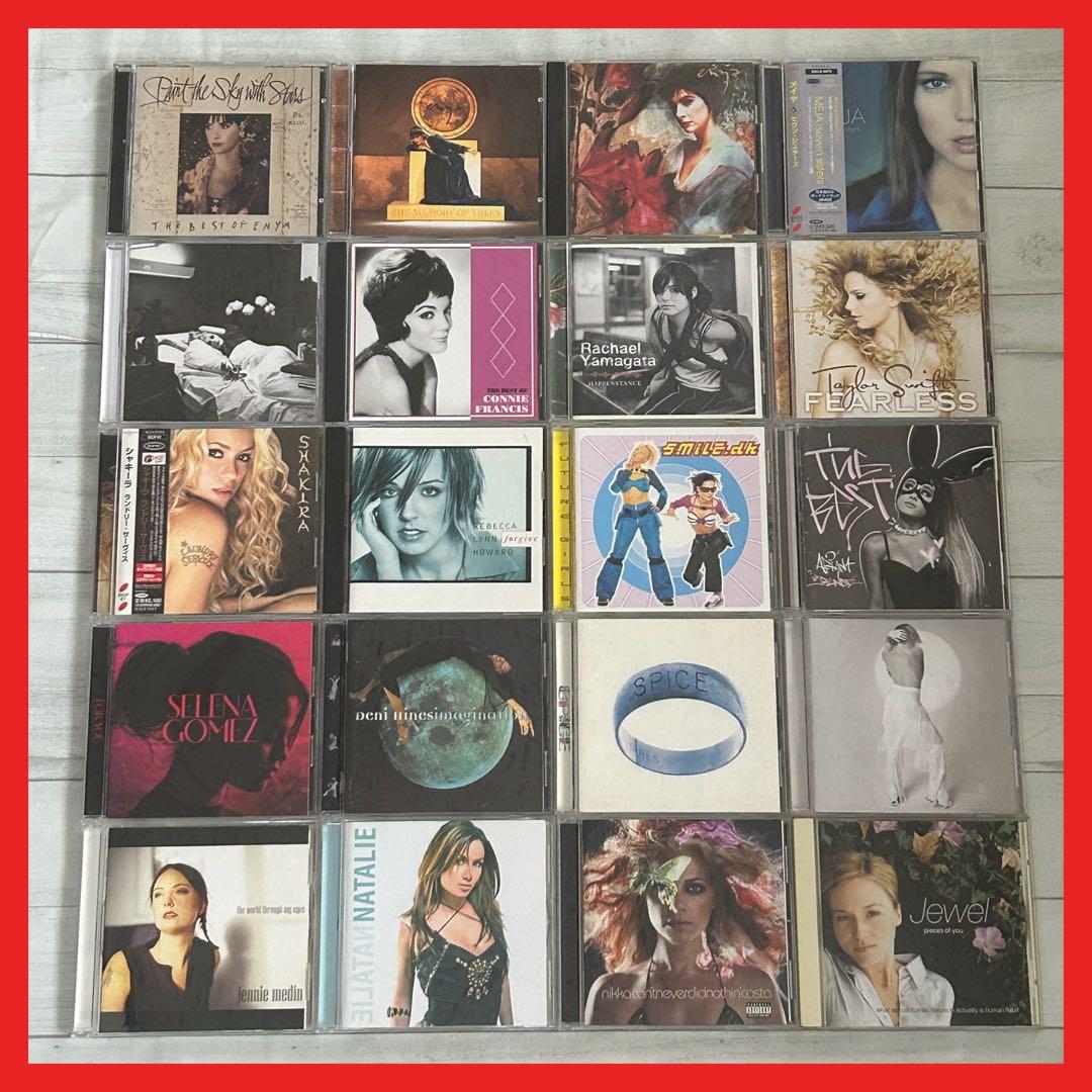 名盤多数！ 洋楽女性 シンガー アーティスト CD まとめ売り セット 100枚