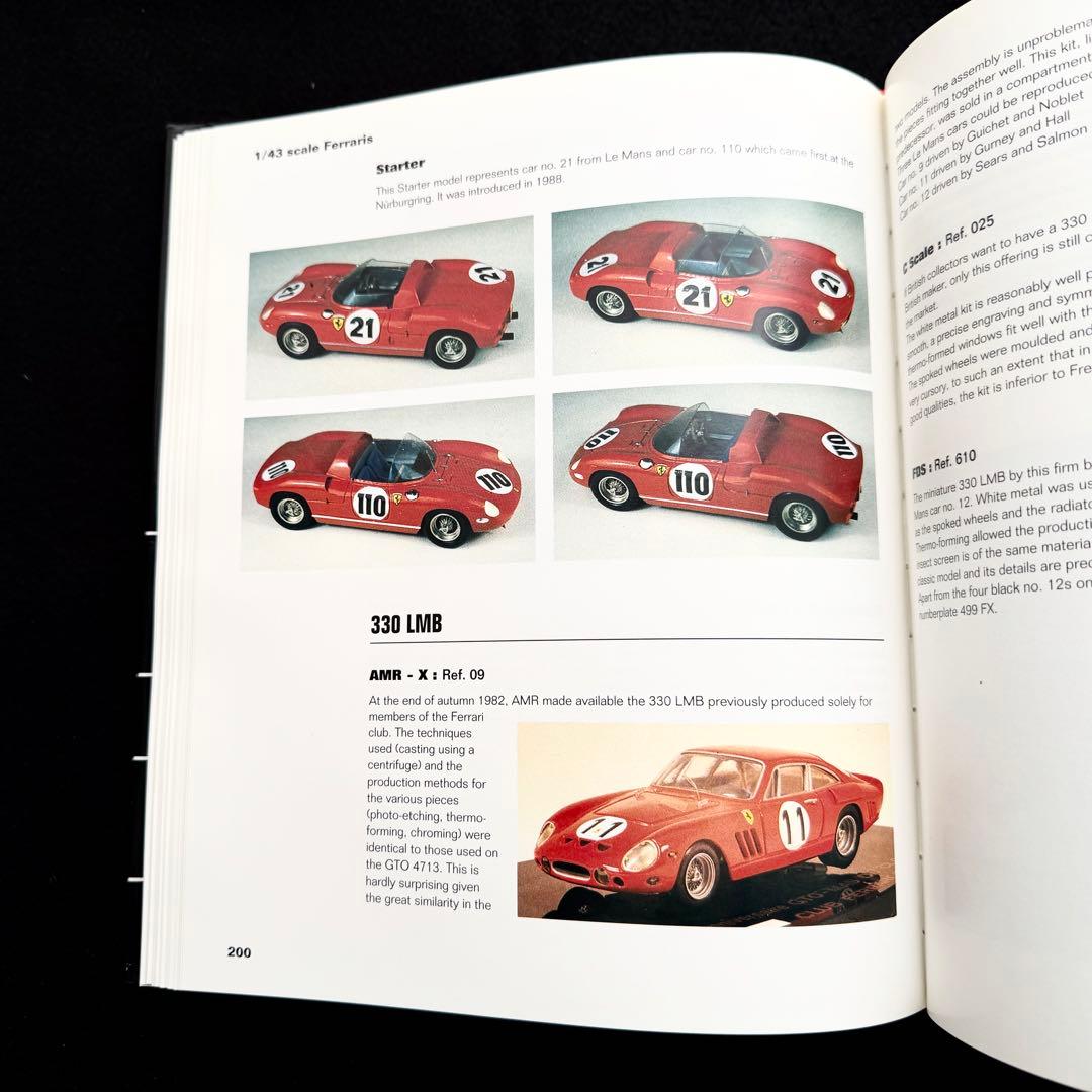 フェラーリ ミニカー 写真集「Ferrari miniatures 1/43」