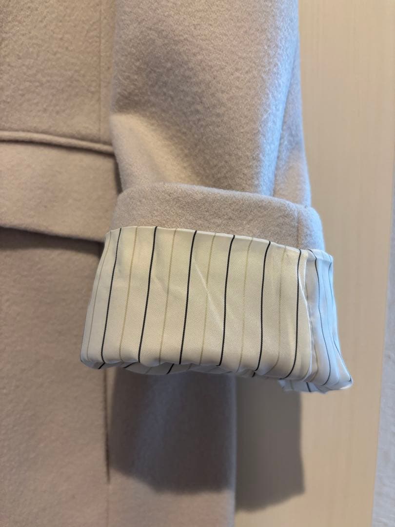 SLOBE IENAスーパーファインウール ロングコート　38