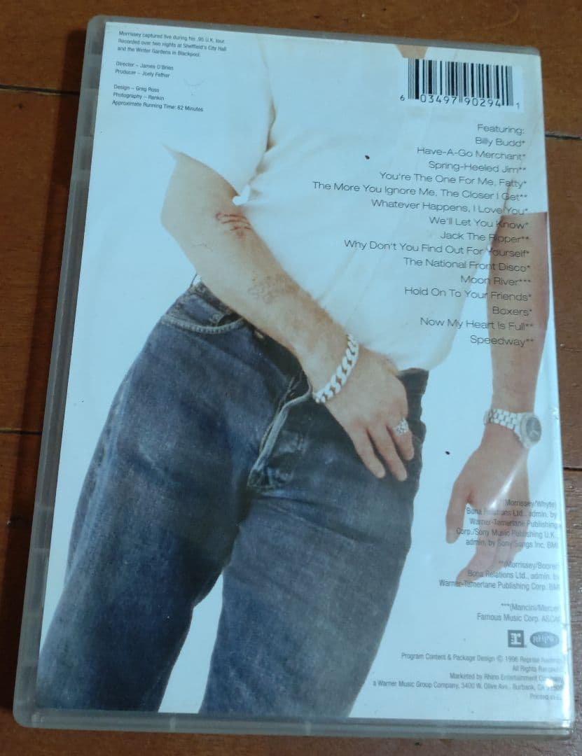 廃盤 貴重盤 DVD モリッシー introducing MORRISSEY