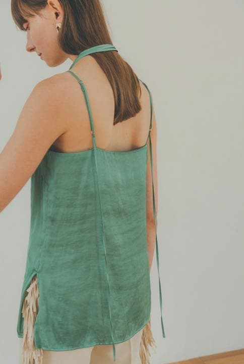 クラネ正規品❗️新品⭐️SLANT ARRANGE RIBBON CAMISOLE