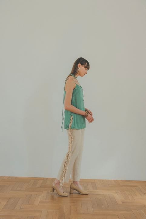 クラネ正規品❗️新品⭐️SLANT ARRANGE RIBBON CAMISOLE